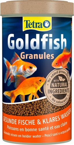Goldfish granules mangime - goldfish,