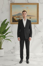 Abito uomo nero elegante - abito,