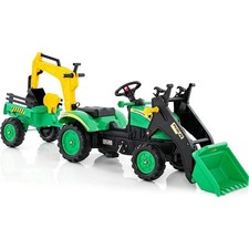 Trattore a pedali per bambini