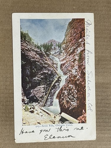 Cartolina colorado springs - colorado,