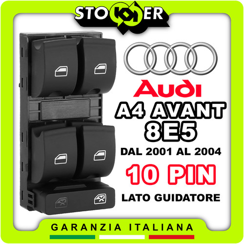 Pulsantiera lato guida
