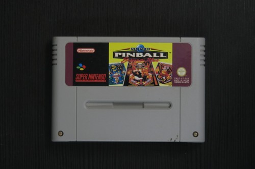 Super pinball nintendo loose - super,