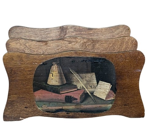 Porta lettere posta legno - posta,