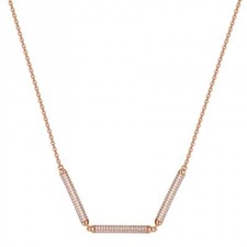 Pink White Short Rose Gold