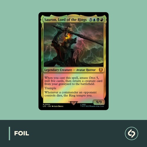Mtg sauron lord - of, the