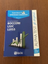 ESERCITEST 1  ALPHA TEST PER BOCCONI LIUC LUISS 10° EDIZIONE ANNO 2012