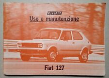 FIAT 127  Anno 1980  Libretto