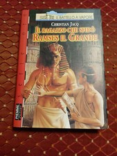 IL BATTELLO A VAPORE:IL RAGAZZO CHE SFIDO' RAMSES IL GRANDE di C. JACQ BIL  1422