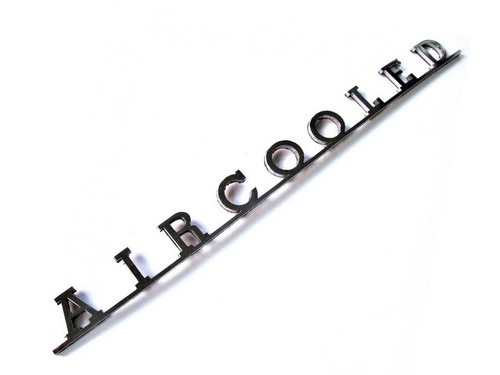 Emblema fregio aircooled - emblema, "aircooled"