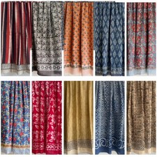 Sarong indiano in cotone con