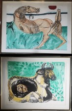 Bruno Cassinari 2 Litografie