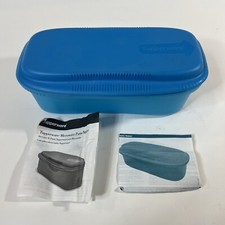 Blue Tupperware Pasta