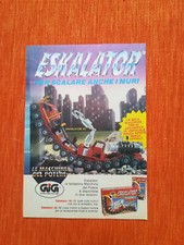 PUBBLICITA' ORIGINALE - ADVERTISING MODELLINO "ESKALATOR" GIG del 1987