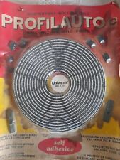 Profilo gomma bordino cromato auto epoca.fiat alfa romeo lancia e varie applicaz