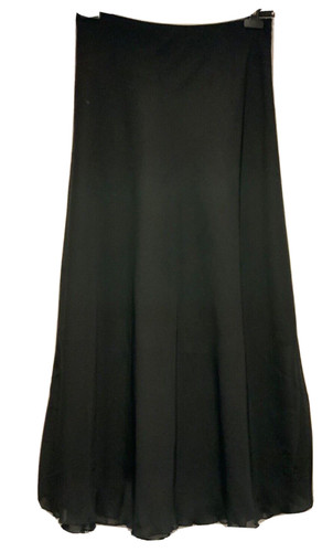 Gonna lunga svasata chiffon - lunga,