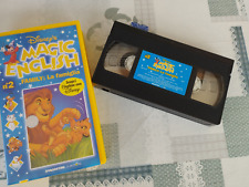 VIDEOCASSETTA VHS MAGIC ENGLISH DISNEY 1996 N° 2 FAMILY : LA FAMIGLIA