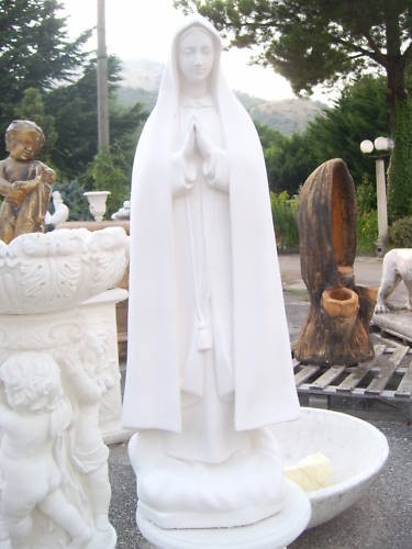 Statua madonna fatima in - madonna, di
