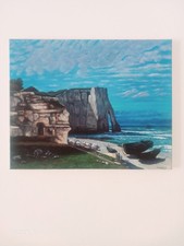 La Falaise D'etretat Après