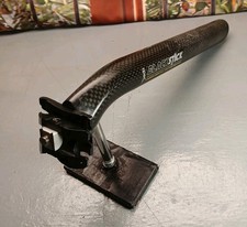 DEDA Blackstick reggisella carbonio 32,4 mm x 300 mm inclinazione morsetto regolabile offset 20 mm