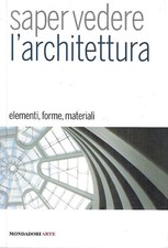 Saper vedere architettura - saper, l'architettura