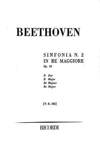 Beethoven sinfonia 2 - 2, in