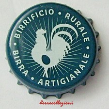 TAPPO A CORONA BIRRIFICIO RURALE ITALIA crown bottle caps kronkorken chapas