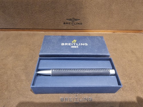 Breitling blue leather - breitling,