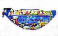 Borsa unisex Dolce & Gabbana colorata pelle tela edizione limitata tracolla