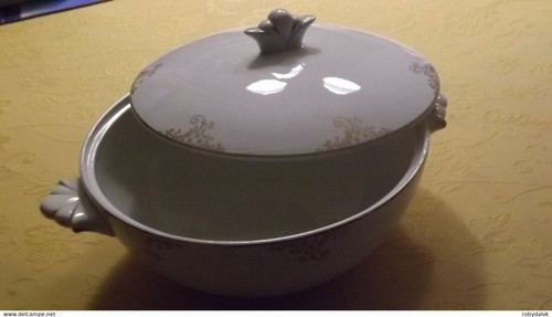 Zuppiera ceramica laveno anni - zuppiera,