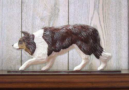 Targa insegna border collie - border,