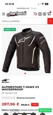 giacca moto Alpinestars uomo Taglia S