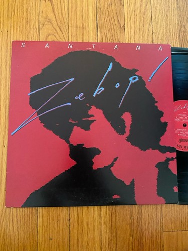 Santana zebop 1981 w - santana, lp