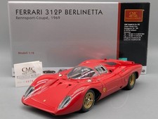 Modellini auto 1:18 CMC Ferrari 312P Berlinetta Racing Coupè 1969 con scatola originale