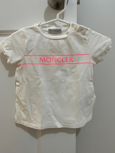 Shirt moncler bambina bianca - t-shirt,