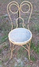 Antica sedia gelateria in