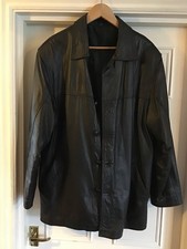 Cappotto uomo in pelle, pelle