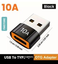 USB-A FEMALE TO USB C TYPE C