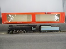 Rivarossi H0 1280 locomotiva a vapore USA "Berkshire" 2-8-4 American Railroads analogica confezione originale