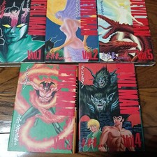Devilman Deluxe Collector's Edition Vol.1-5 Set Completo Manga Giapponese Fumetti