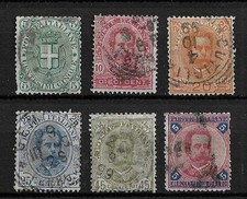 Italia 1891-1896 Umberto sc