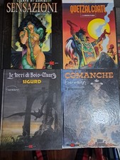 4 fumetti cartonati di