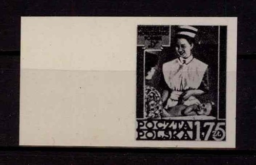 Polonia stampa nera 1958 - stampa,