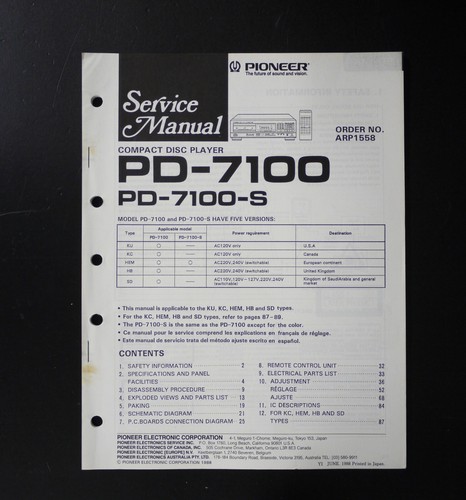 Lettore originale pioneer - cd,