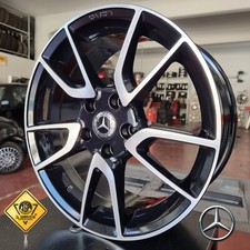 KIT 4 Cerchi In Lega 7,5 x 17" Compatibili con Mercedes Classe C E ML Vito Viano