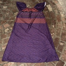 Abito bohemien viola