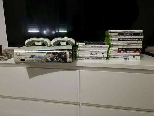 Console xbox 360 completa - xbox,