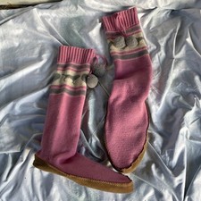 Calzini ciabatte vintage ROSA