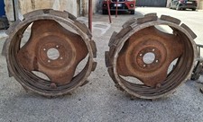 Coppia di Ruote in ferro per motocoltivatore