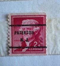 Francobollo USA 1954 "Thomas jefferson 2 cents" RARO