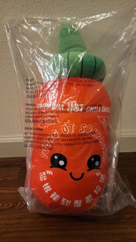 Peluche kawai sriracha bottle - sriracha,